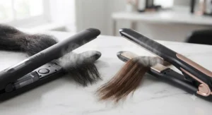 A side-by-side comparison of top-rated steam straighteners designed for dry and damaged hair.