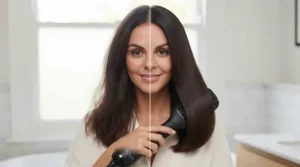 Diverse hair types styled effortlessly, demonstrating versatility on both thick and fine locks.